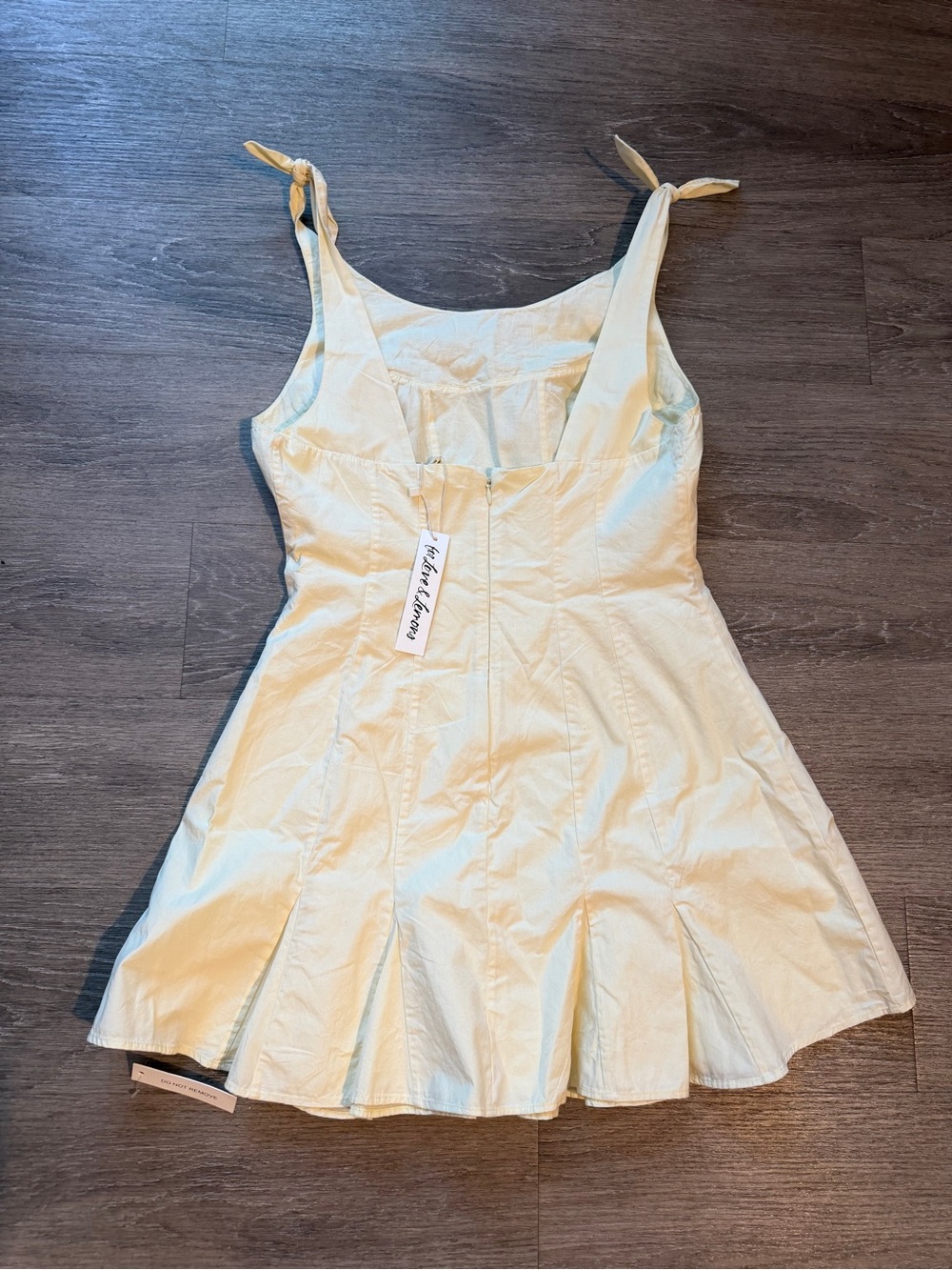 For Love and Lemons Amari Mini Dress Size Medium NWT - Picture 13 of 13